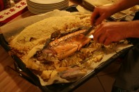 Fisch in der Salzkruste Fisch in der Salzkruste